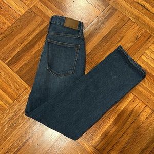 Madewell Curvy Perfect Vintage Straight Jean, Size 27, NEW